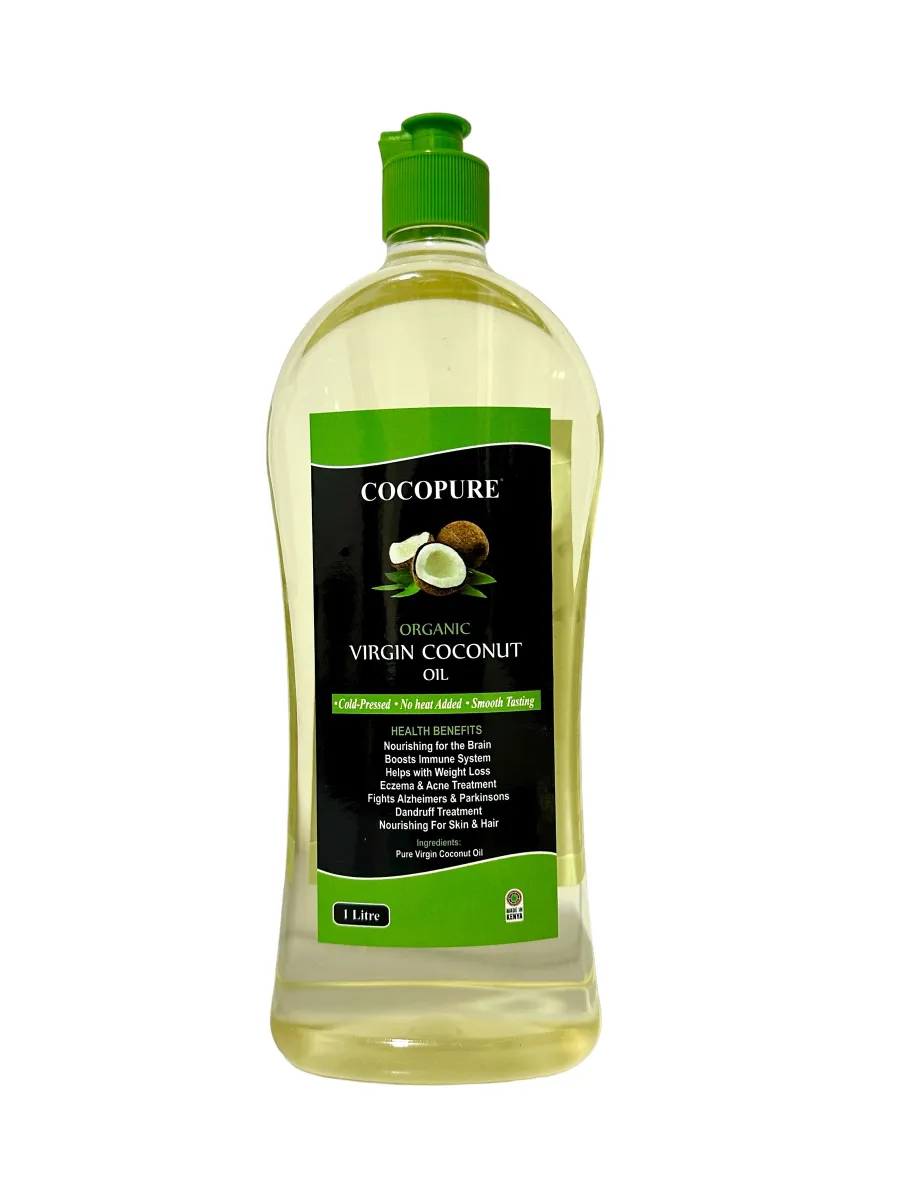 COCOPURE Virgin Coconut Oil 1litre - Image 5