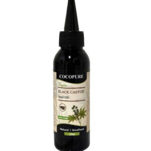 COCOPURE Black Castor Oil-120ml