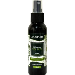 CocoPure Tea Tree 3-in-1 cleansing oil 120ml, natural makeup remover and face cleanser Kenya